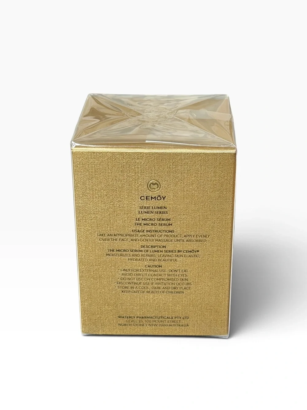The Micro Sérum – Gold Radiance Facial Serum